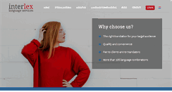 Desktop Screenshot of interlex.eu